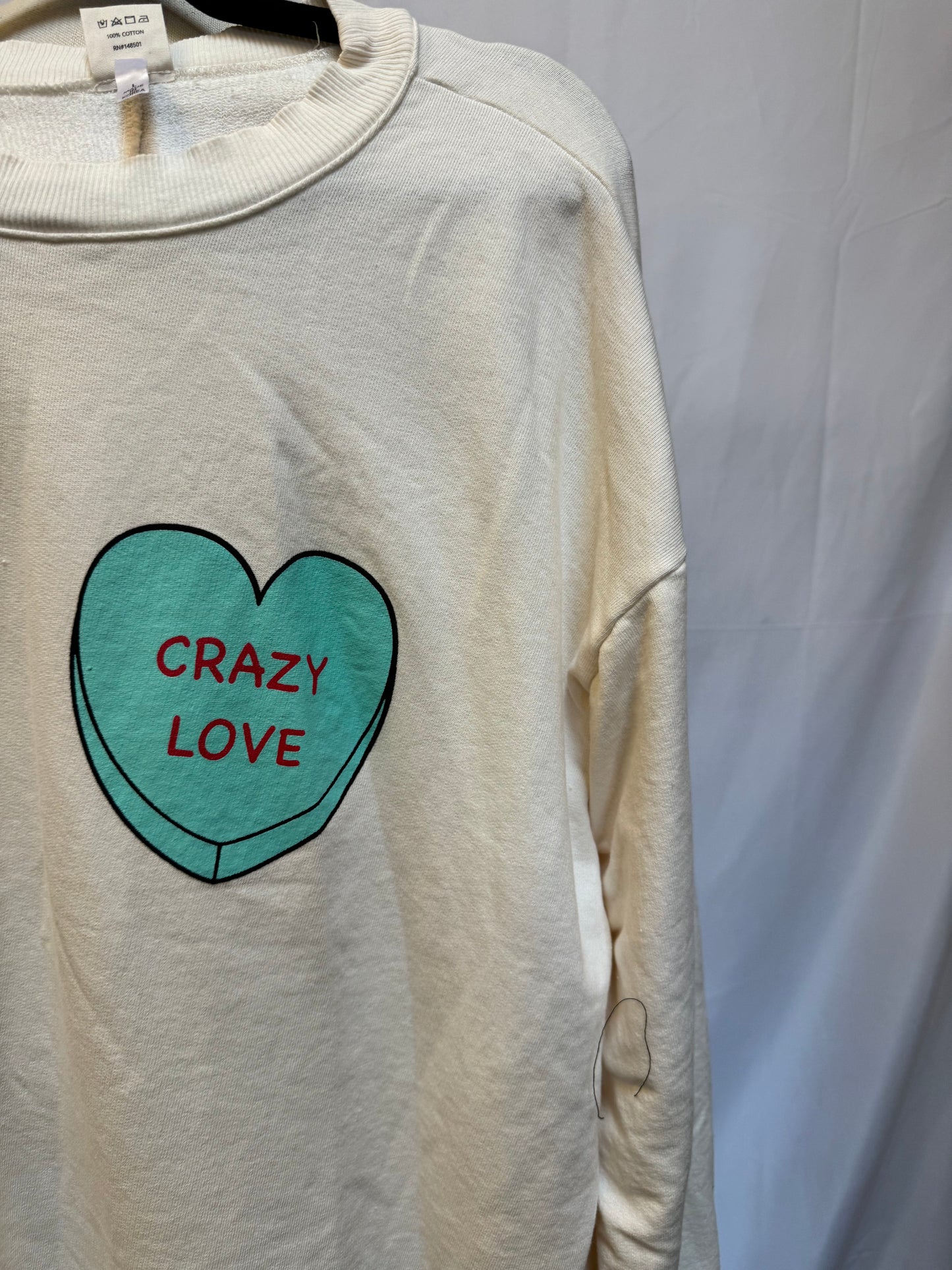 Crazy Love Sweatshirt Suze Small
