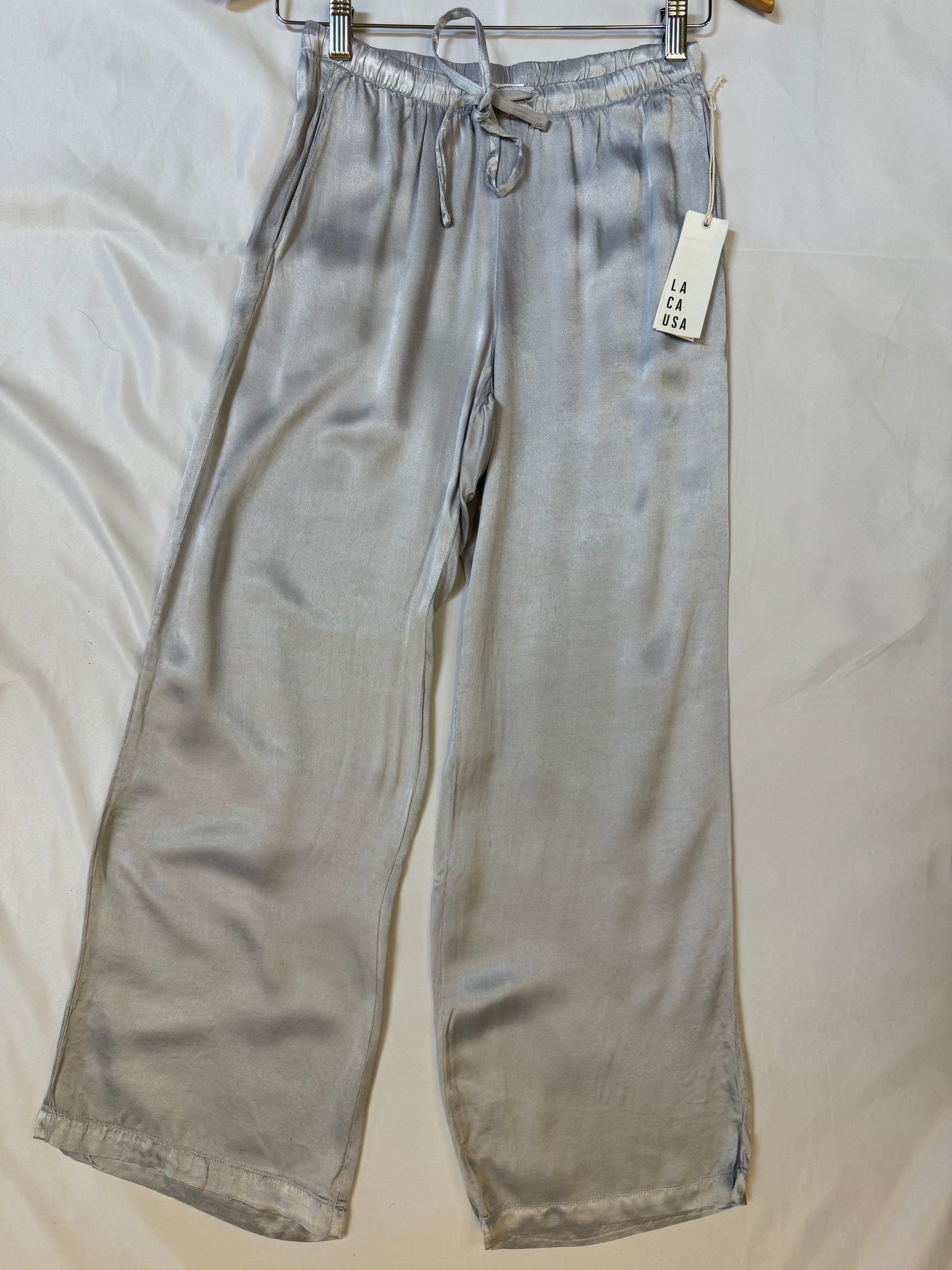 LACAUSA Silk Pants