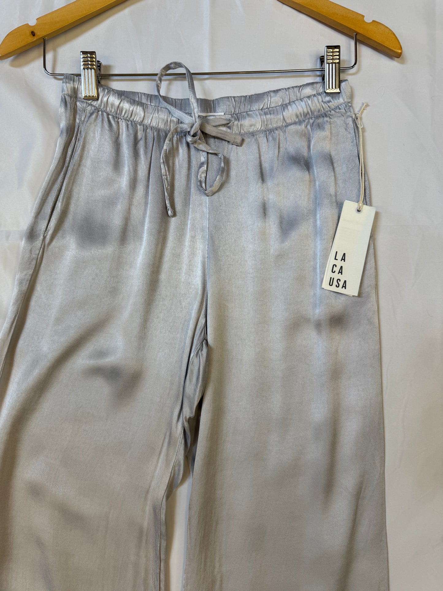 LACAUSA Silk Pants