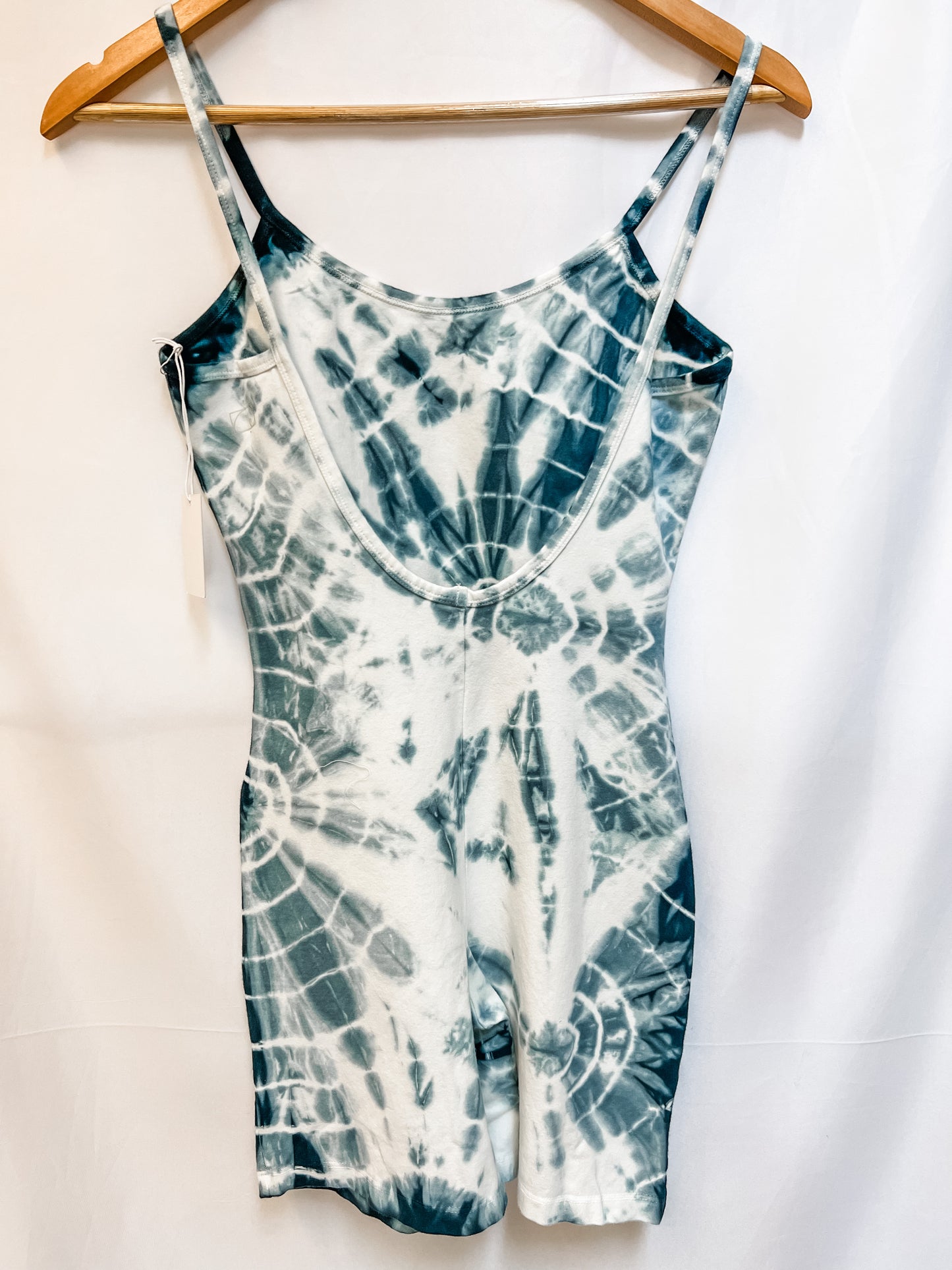 Anthropologie Lacausa Womens Pacific Swirl Flow Unitard Tie-dye Yoga